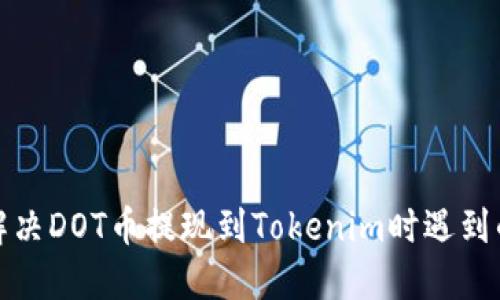 如何解决DOT币提现到Tokenim时遇到的问题