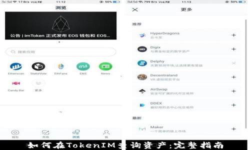 
如何在TokenIM查询资产：完整指南