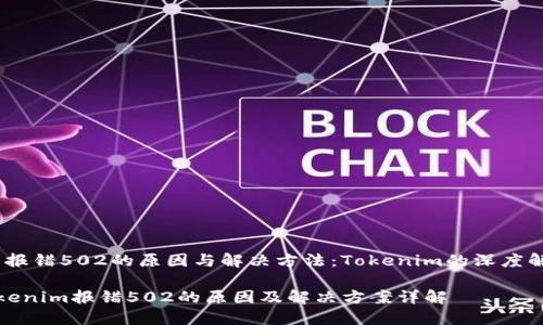 # 报错502的原因与解决方法：Tokenim的深度解析

Tokenim报错502的原因及解决方案详解