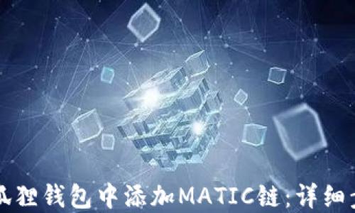 
如何在小狐狸钱包中添加MATIC链：详细步骤与指导