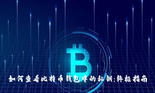 如何查看比特币钱包中的私钥：终极指南