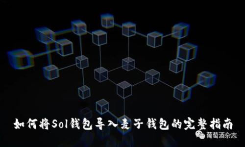 如何将Sol钱包导入麦子钱包的完整指南