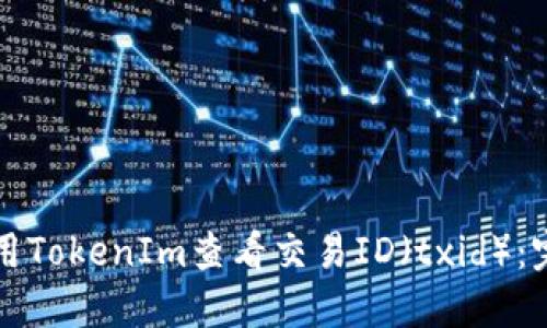 如何使用TokenIm查看交易ID（txid）：完整指南