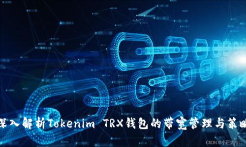 深入解析Tokenim TRX钱包的带宽管理与策略