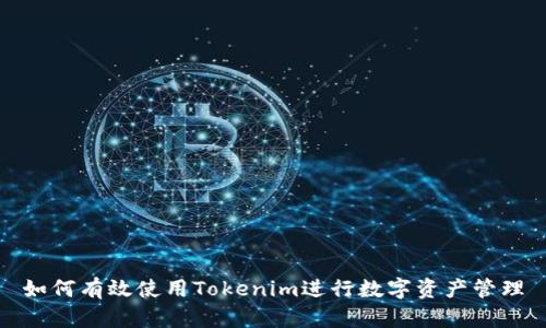 如何有效使用Tokenim进行数字资产管理