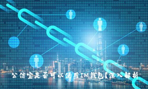 公信宝是否可以使用IM钱包？深入解析