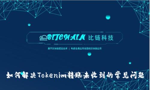 如何解决Tokenim转账未收到的常见问题