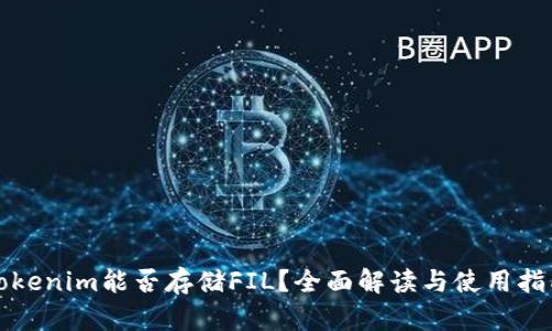 tokenim能否存储FIL？全面解读与使用指南
