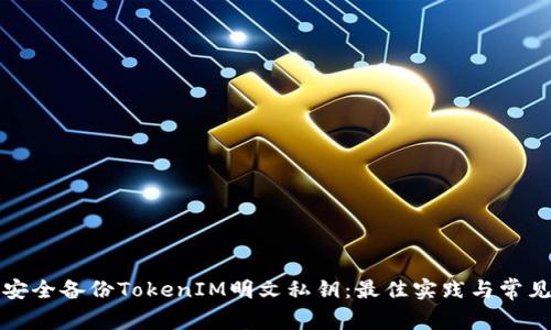如何安全备份TokenIM明文私钥：最佳实践与常见问题