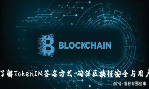 深入了解TokenIM签名方式：确保区块链安全与用户隐私