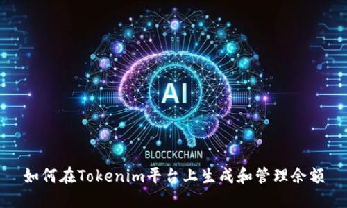 如何在Tokenim平台上生成和管理余额