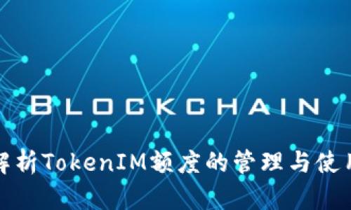 深入解析TokenIM额度的管理与使用策略
