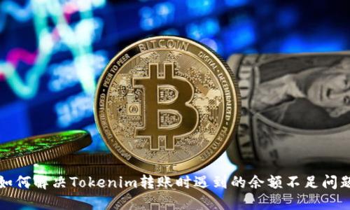 如何解决Tokenim转账时遇到的余额不足问题