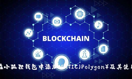 如何在小狐狸钱包中添加MATIC（Polygon）及其使用指南