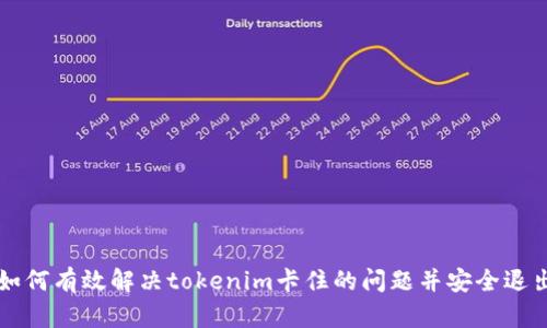 如何有效解决tokenim卡住的问题并安全退出